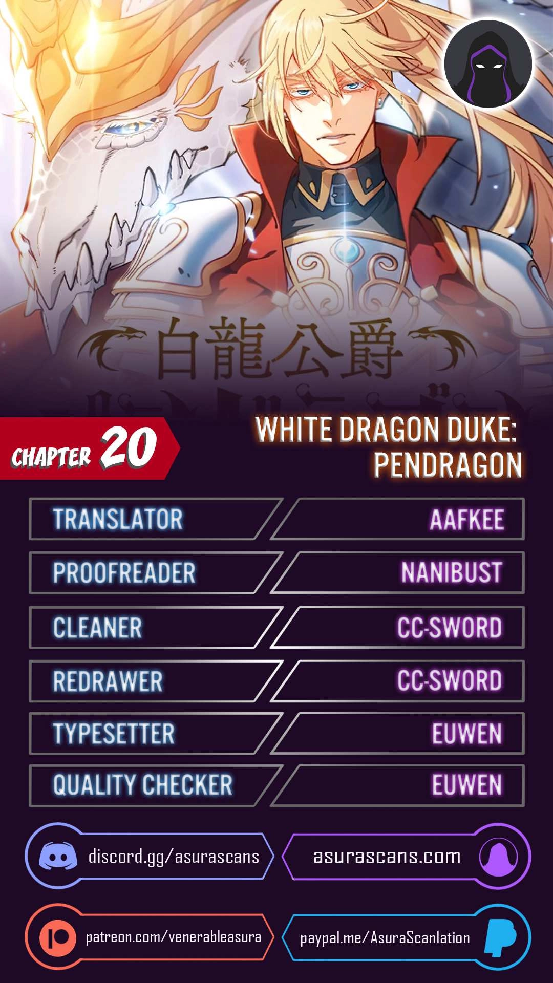 White Dragon Duke: Pendragon Chapter 20 1